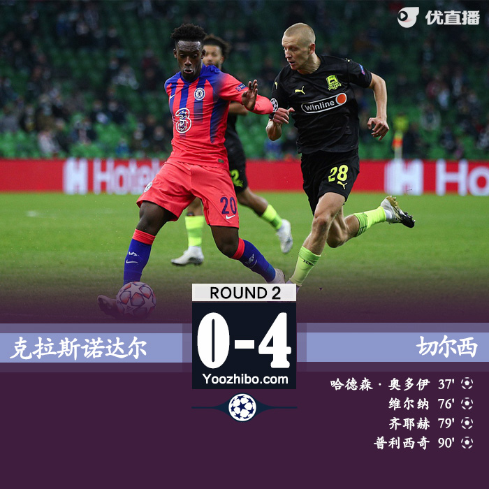 <a href=/zuqiu/suoyou/chelsea/ target=_blank class=infotextkey>切尔西</a>4-0克拉斯诺达尔