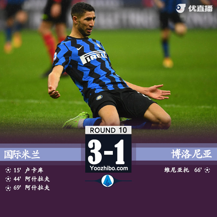 <a href=/zuqiu/suoyou/intermilan/ target=_blank class=infotextkey>国际米兰</a>3-1博洛尼亚