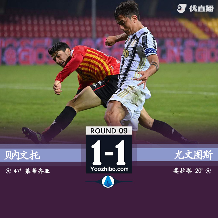 <a href=/zuqiu/suoyou/juventus/ target=_blank class=infotextkey>尤文图斯</a>1-1贝内文托